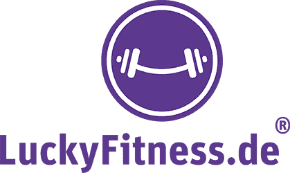 a purple and white logo